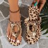fashion 2024 Summer Women's Slippers Wedge Thick Sole Women's Shoes Outdoor Beach Slippers Fashion Flip Flop Bohemian Style Sandals
