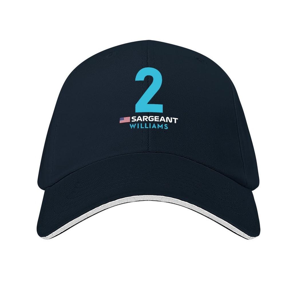 Logan Sargeant Williams Racing 2023 Baseball Cap Big Size Hat Golf Hat Luxury Cap Unique hats Womens Mens