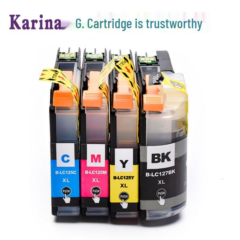Compatible Ink Cartridges for Brother DCP-J4110DW, MFC-J4410DW, J4510DW - LC127, LC125