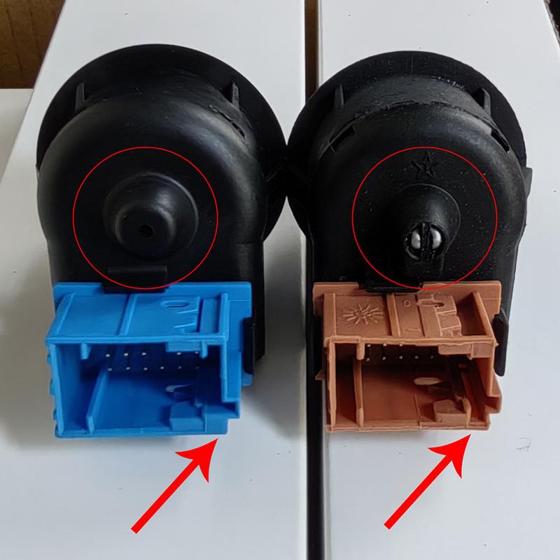 For Peugeot Partner 1007 Citroen C2 C3 Xsara Picasso Berlingo 185526 6545.KS  New Electric Rearview Mirror Control Switch Knob