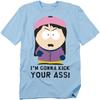 South Park Unisex Adult IÂ´m Gonna Kick Your Ass! T-Shirt