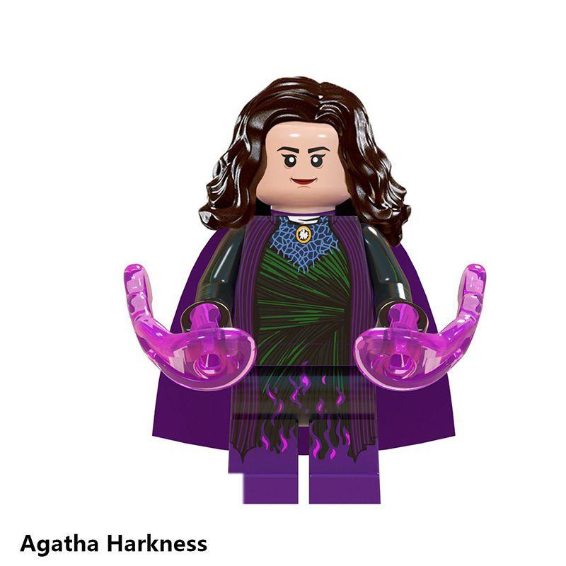 

Конструктор Вандавижн Ртуть Блоки Минифигурки Кирпичики Игрушки-экшн Фигурки Agatha Harkness