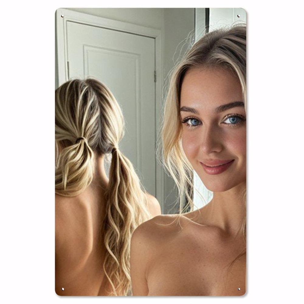 Cafe Aluminum Wall Decor 8x12 Inch - 2D Flat 1Pc Photo Sign, Easy Hanging Pre-Drilled, Modern Minimalist High-Quality Print, Hom