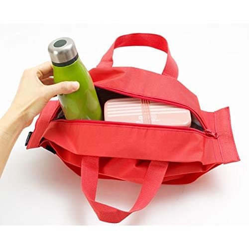 Marna Shupatto Insulated Bag, Small, Stripe, Folds Up in One Go, Eco Bag, S444S