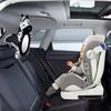 Espejo Retrovisor para Asiento Trasero Blanco Negro Espejo para Coche de Bebé Espejo Retrovisor para Reposacabezas de Asiento de Seguridad Monitor para Niños en Coche Mirando Hacia Atrás