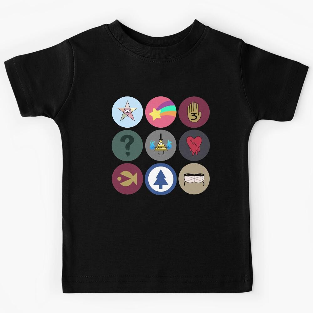 Gravity Falls Cipher Wheel Kids T-Shirt 150