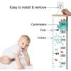 Cartoon Height Chart Growth Ruler Removable Height Ruler Creative Growth Chart Home Decoration