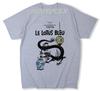 Camiseta de Hombre Tintín Moda Verano Alta Calidad Estampado Casual Cuello Redondo Las Aventuras de Tintín