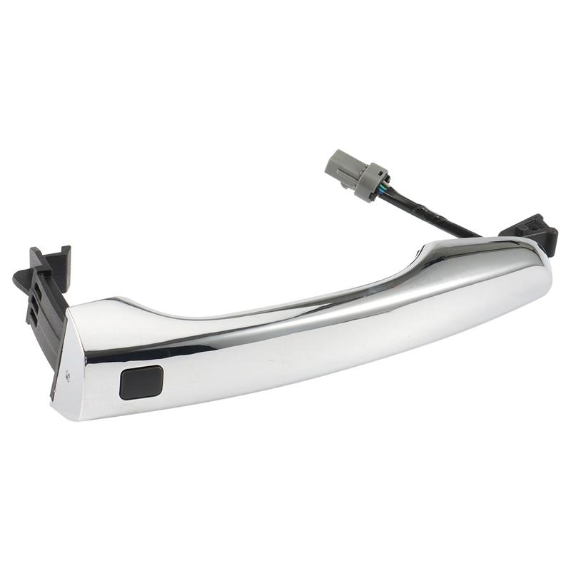 Car Outside Door Handle Replacement, for Hyundai Elantra AD 2016-2019 Keyless Entry with Button 82661-F2210 Right Side