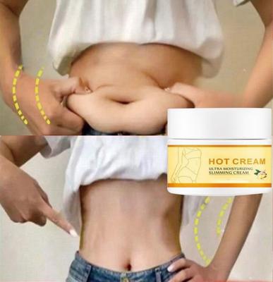 Kurkuma-Bauchmassagecreme. Wärmestraffende Körperpflege-Massagecreme