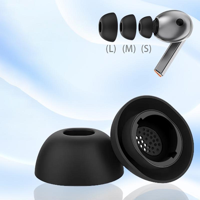 1/3 Pairs Anti-Slip Earbuds Earphone Case Memory Foam Eartips For Galaxy Buds 3 Pro Eartip Soft Earplugs