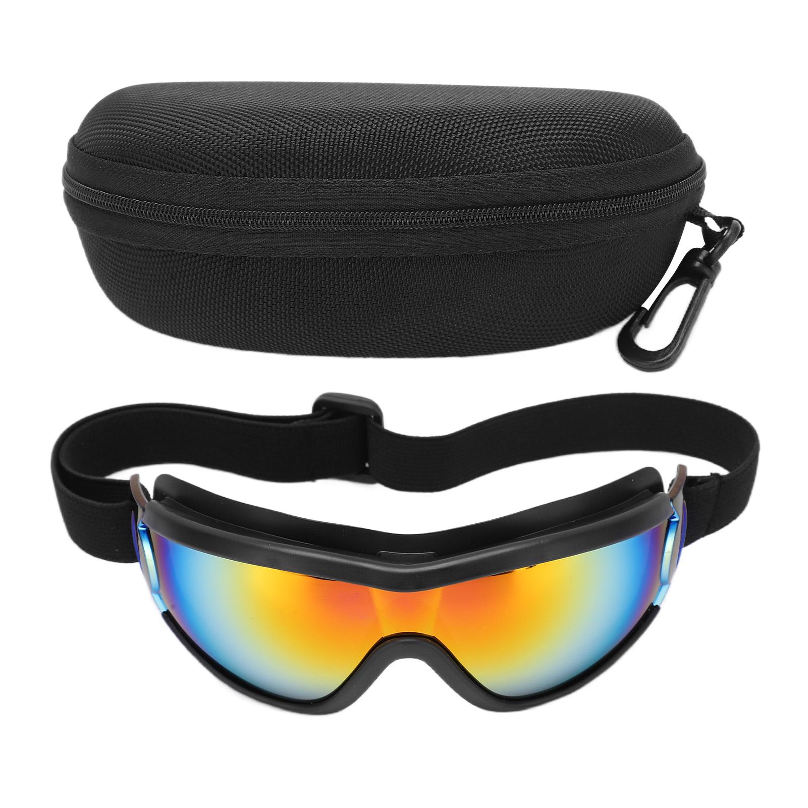 Dětské brýle proti stříkající vodě s UV ochranou Dětské ochranné brýle s úložným boxem pro děti Black frame gray film black