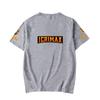 Camiseta para Homens Mulheres Roupas de Verão Fitness Icrimax Gola O Camiseta Masculina para Homem Oversized Nova Camisetas Masculinas Tops