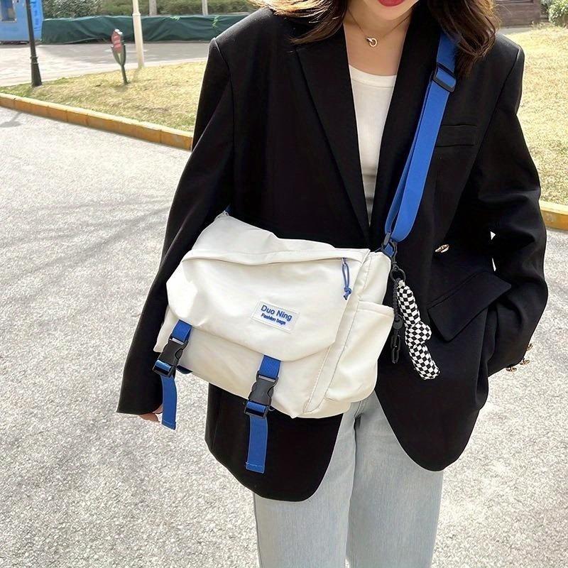 Fashion Unisex Large Capacity Shoulder Bag Japanese Harajuku Bag Teenage Student
