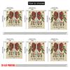 2pcs,2D Plane Printing Popular Curtain Panels Red Dot Bow Versatile Durable Polyester (without Rod) Festive for Bedroom, Living