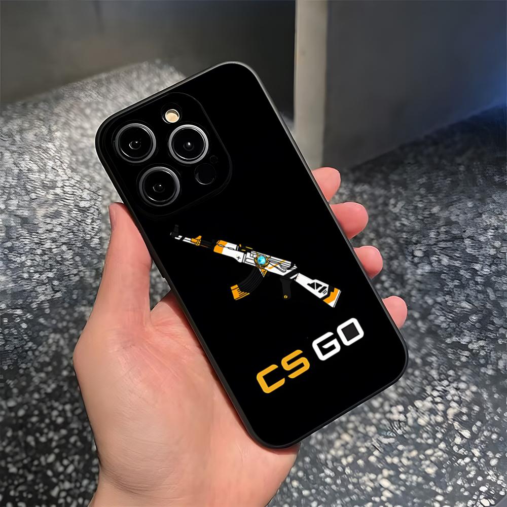 Game C-Counter-Strike CS2 Phone Case For 15 Pro Max Iphone 14 16 Pro Max 12 15 Plus 13 Pro 11 Xr X Xs 8 7 Plus Silicone Cover