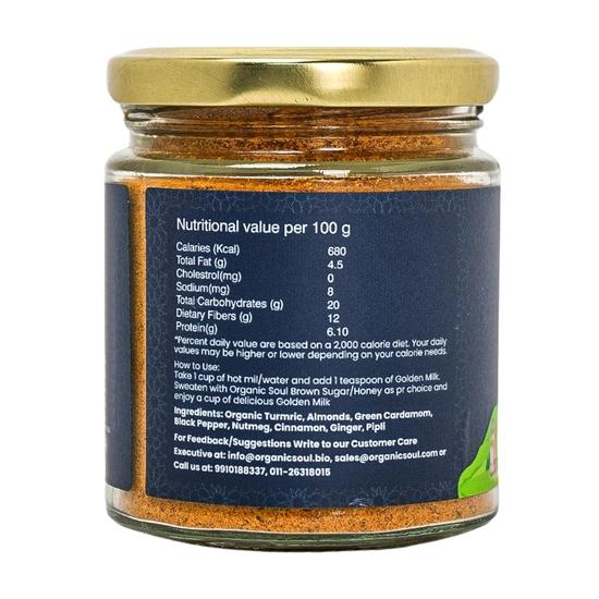 Gewürzmischung Goldene Milch (100 G), Goldene Milch Gewürzmischung Bio Soul