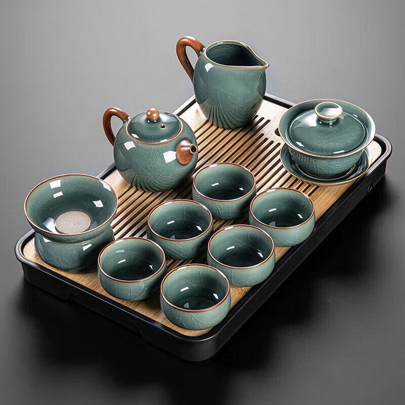Qianyu Ge Yao Ceramic Kung Fu Tea Set
