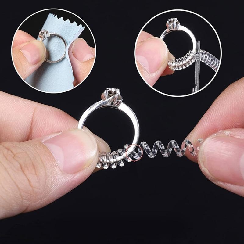Ring Sizer Set Metal Measuring Tool Ring Mandrel Finger Sizing Gauge Jewelry Measurement Tool Jewelry Sizing Measuring