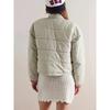Women Lovely Loose Heart Patterned Parkas Winter Long Sleeve Quilted Cotton Padded Jacket Coat Female Cute Outerwear