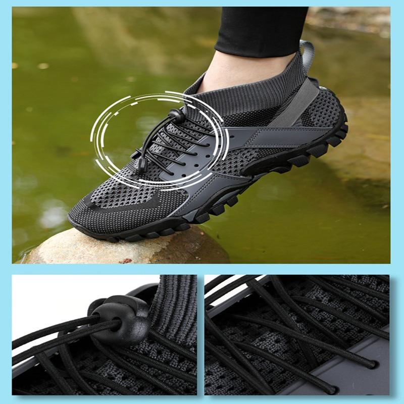 Мужская походная обувь Кроссовки для бега по пересеченной местности Стильные нескользящие — фото 13