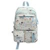 Puppy Printed Schoolbag Junior High School Students Lightweight Backpack Women's Cartoon Backpack