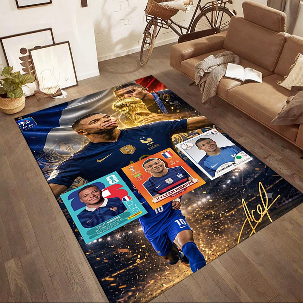 Mbappe 257 Area Rug Perfect for Foyer Decorate room Living Rooms Balcony Antislip Carpet Decorate Offices Perfect Birthday/Christmas Gift Idea