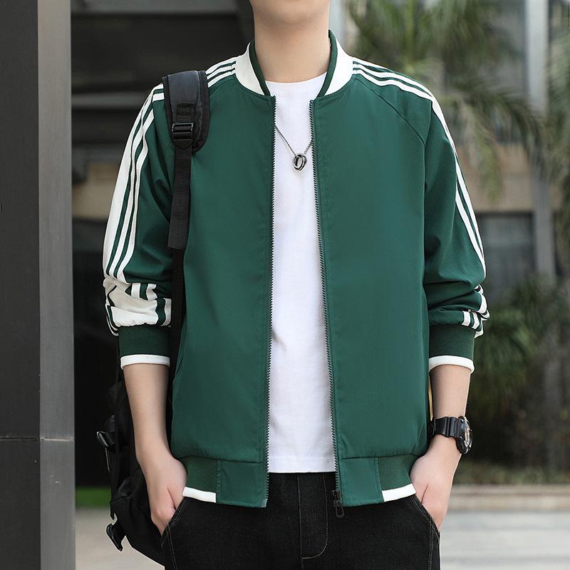 Versatile Jacket Men's Outerwear Casual Baseball Suit Slim Fitting Jacket