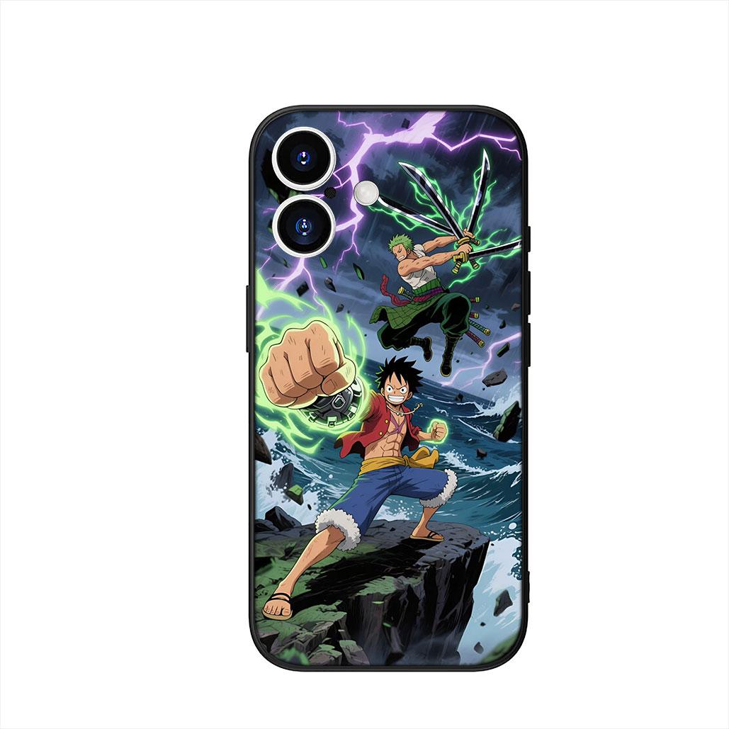 

Zoro Sanji One Pieces Anime Luffy Phone Cover Case for Huawei P30 P20 Mate 20 Lite Pro Y7 Y6P Y7A 2019 Nova 5T 3I Casing Huawei Y7a