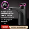 Bomba de agua eléctrica portátil para garrafón dispensador automático recargable por USB