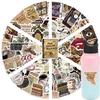 10/30/50/100pcs Retro Dark Academia Stickers Cool Waterproof Cartoon Graffiti Decals DIY Journal Fridge Suitcase Vintage Sticker