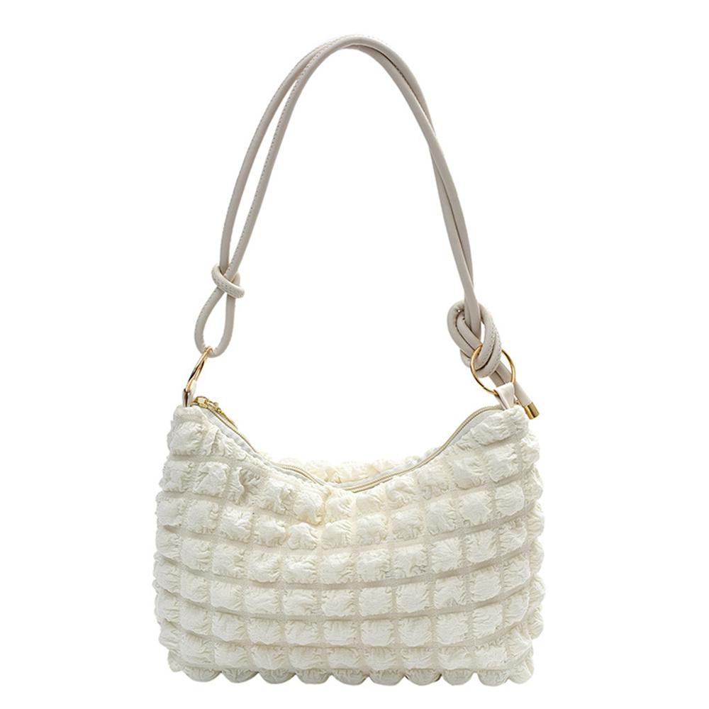 Quilted Padded Shoulder Bag Pleated Bubbles Cloud Large Capacity Handbag Luxury Tote Bags Bucket Designer Ruched Handbags