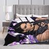Rhea Ripley Cool Flannel Blanket  Soft Warm Throw Blanket for Home Decor Travel Fashion Bedspread Sofa Bed Cover