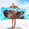 Asciugamani da Spiaggia e da Bagno con Fantasia Bulldog Francese, Grandi Dimensioni, Asciugamano da Viaggio, Piscina e Uso Interno, per Adulti e Bambini, Super Assorbenti