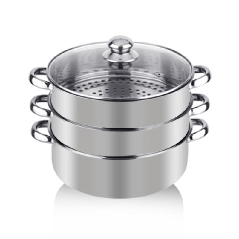 Stainless Steel Multi-Layer Steamer Pot with