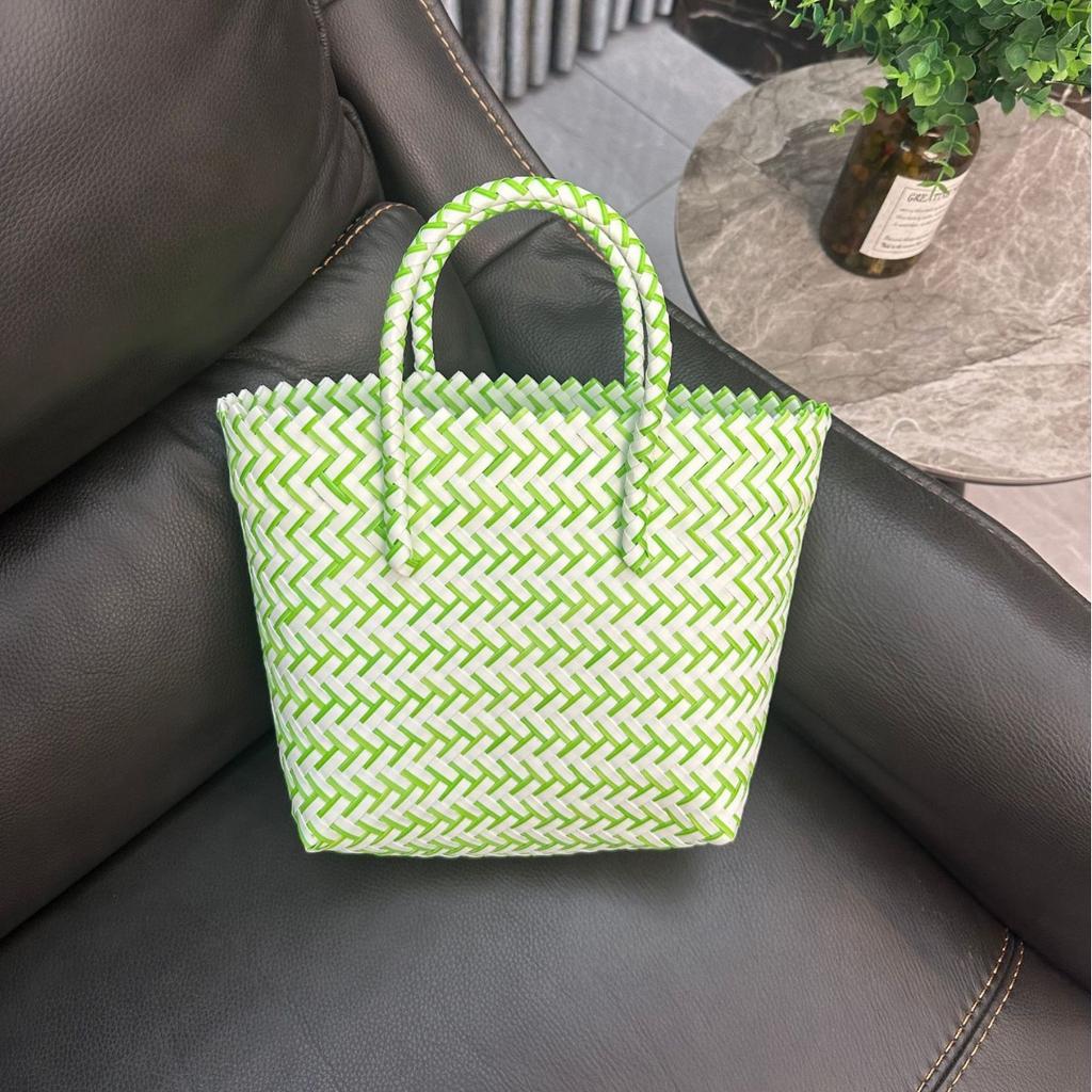 Material Women'S Woven Bag Handbag Gift Basket Holiday Gift Basket Tote Bag