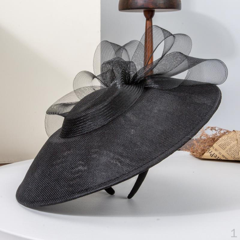 Mini Hat Headpiece Headband Wide Brim Headwear for Cosplay Party Supplies
