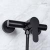 Bathroom Shower Faucet 304 Stainless Steel Wall Mounted Triple Tub Faucet Hot and Cold Water Mixing Valve Faucet with G1/2 Inch