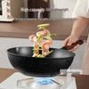 Chui Da Huang 32cm Antihaft-Maifan-Stein-Wok