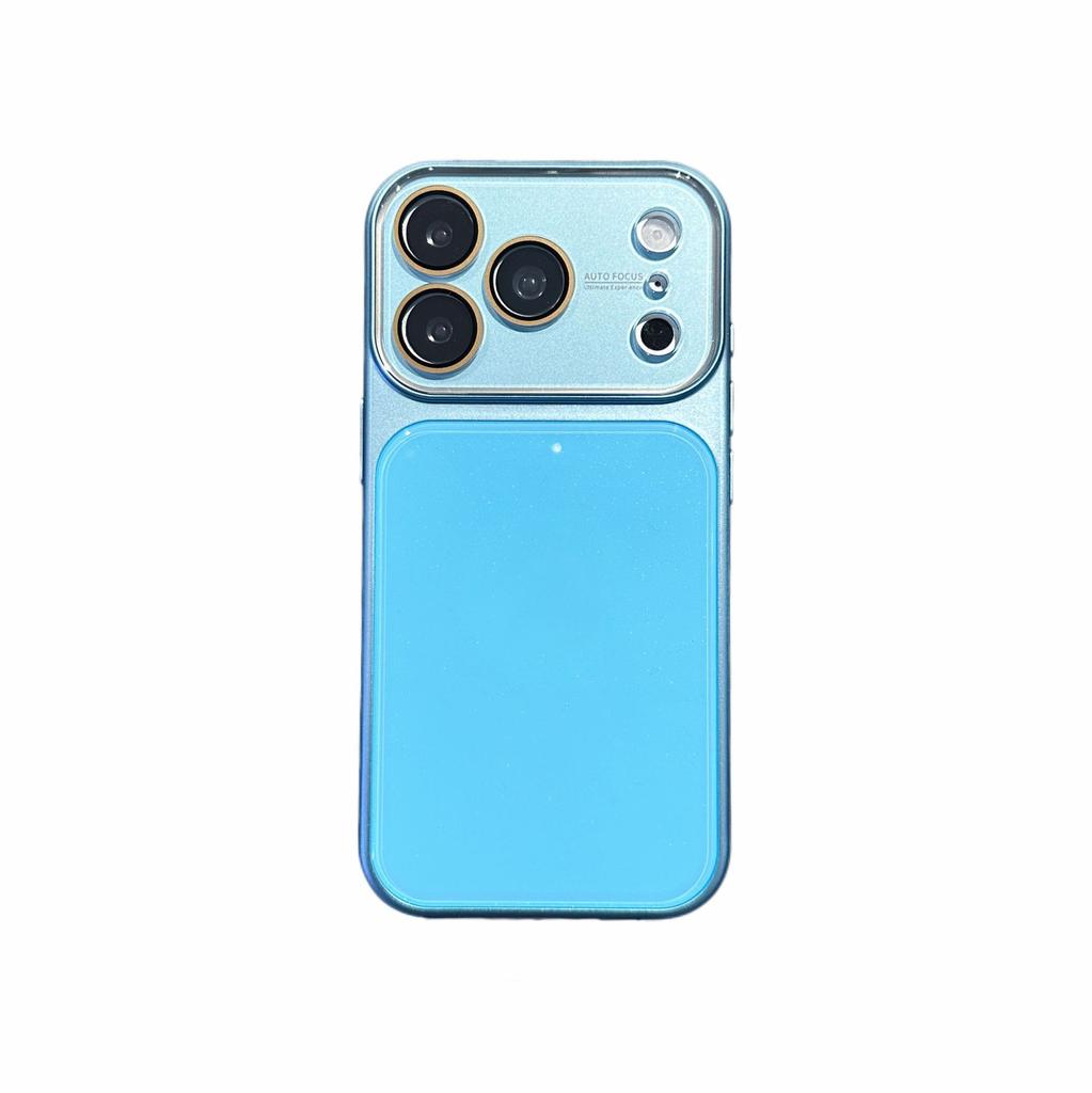 New Glitter Glass New Color Change 17 Seconds Suitable for iPhone17promax Mobile Phone Case 16pro All-inclusive 14/15
