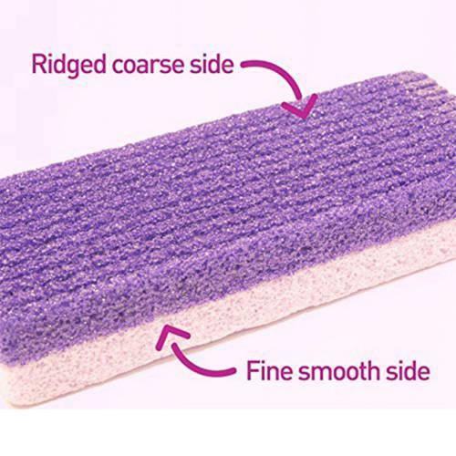 VEMMIO 8-Piece Foot Pumice Sponge Pedicure Stone for Foot Calluses, Hard Skin Remover, Pedicure Scrubber