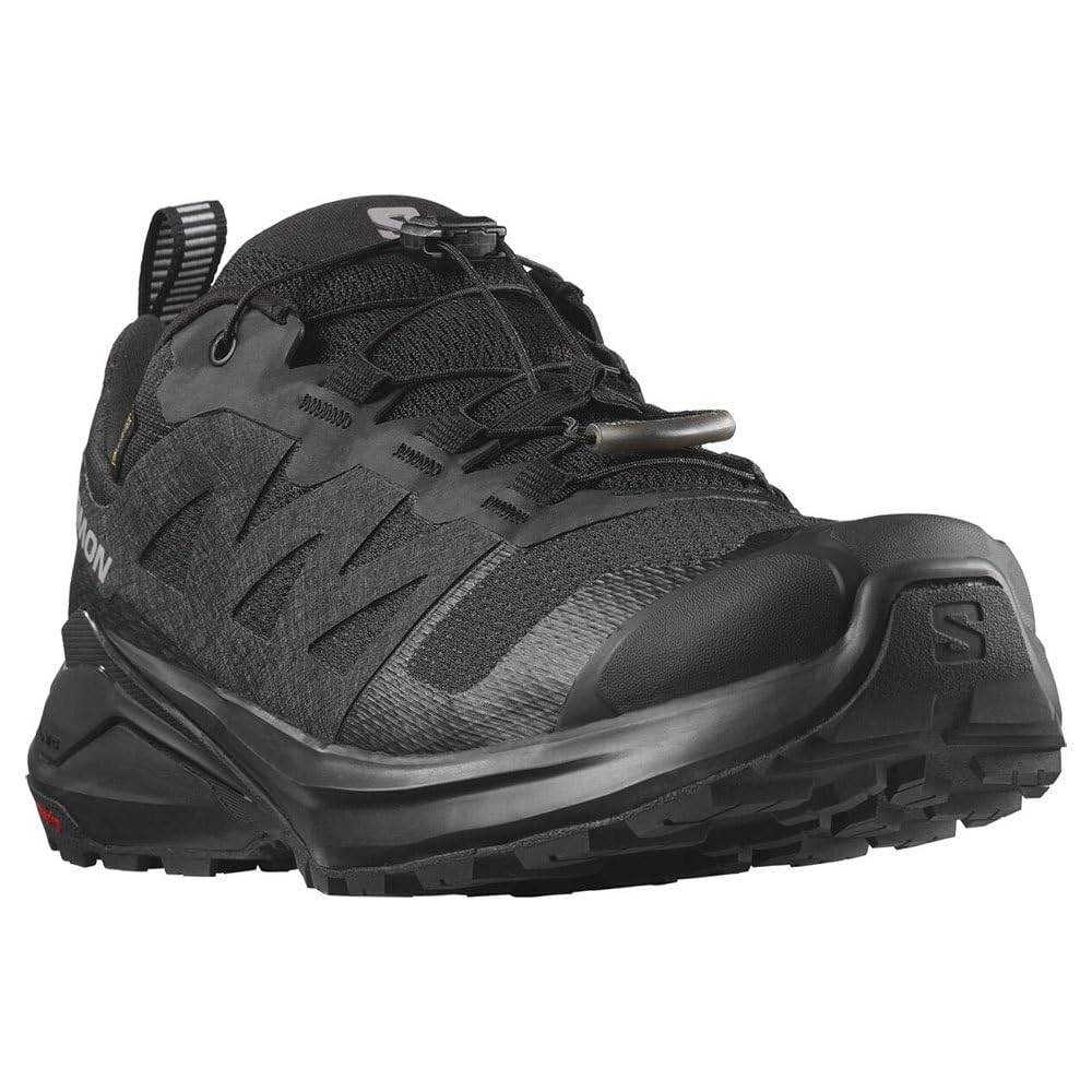 SALOMON GTX W Trekking Size L47321800 X-Adventure Women's Shoes, Black/Black/Black, 24cm,