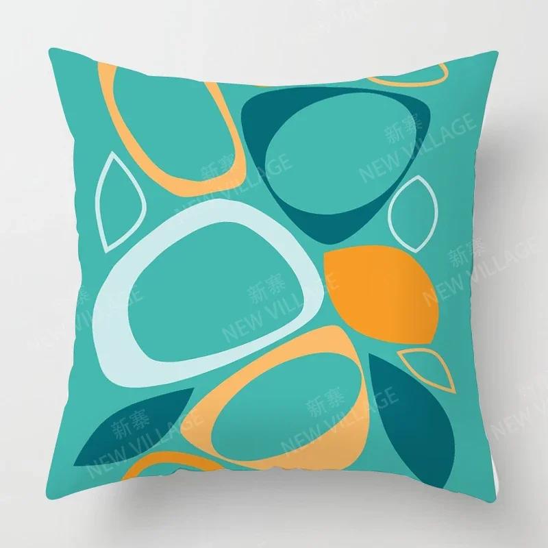 Nordic Fall Home Decor Autumn Throw Pillow Case Sofa Cushion Cover Modern X  X X  X Geometry