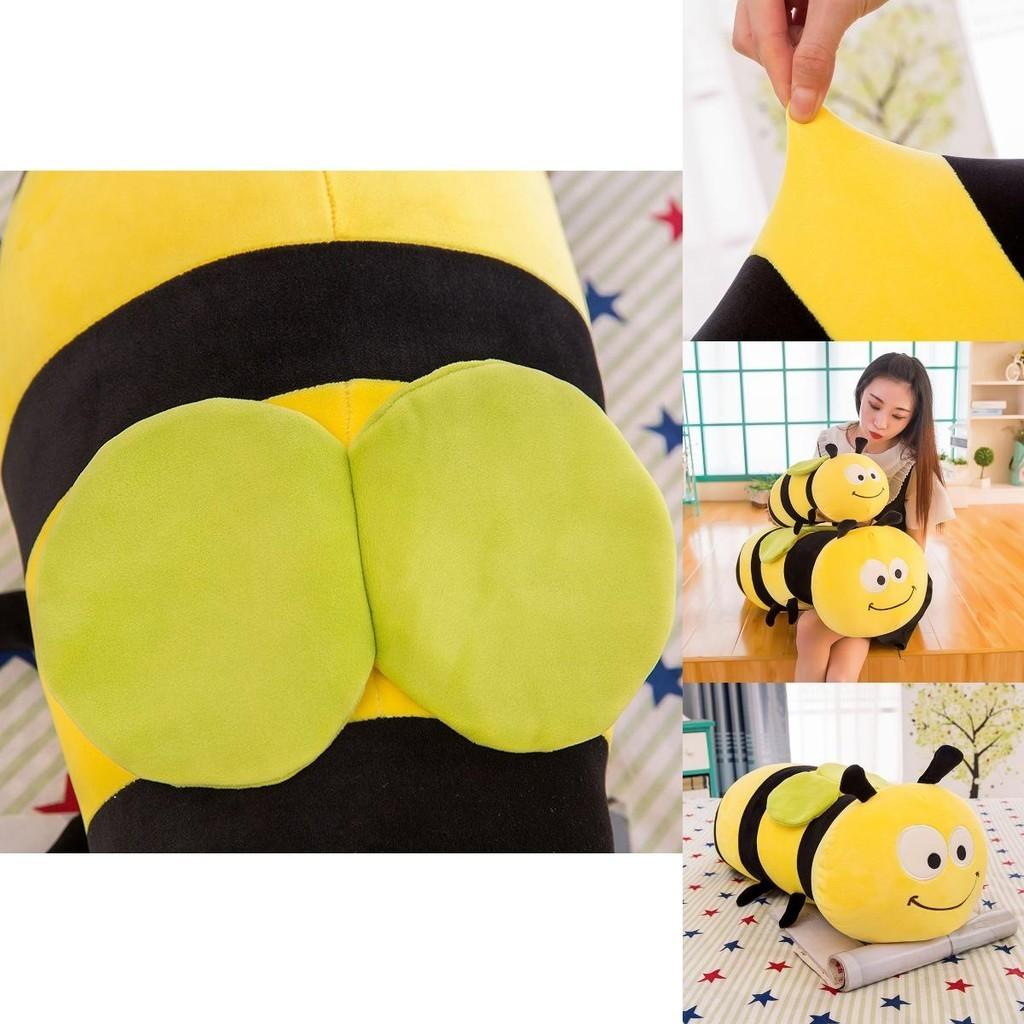 Cute Plush Bee Toy For Girls Soft And Fluffy Stuffed Animal Doll Perfect Bedtime Companion And Birthday Gift Characters)