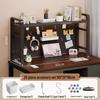 Iron Art Pegboard Bookshelf & Desk Organizer for Home or Dorm