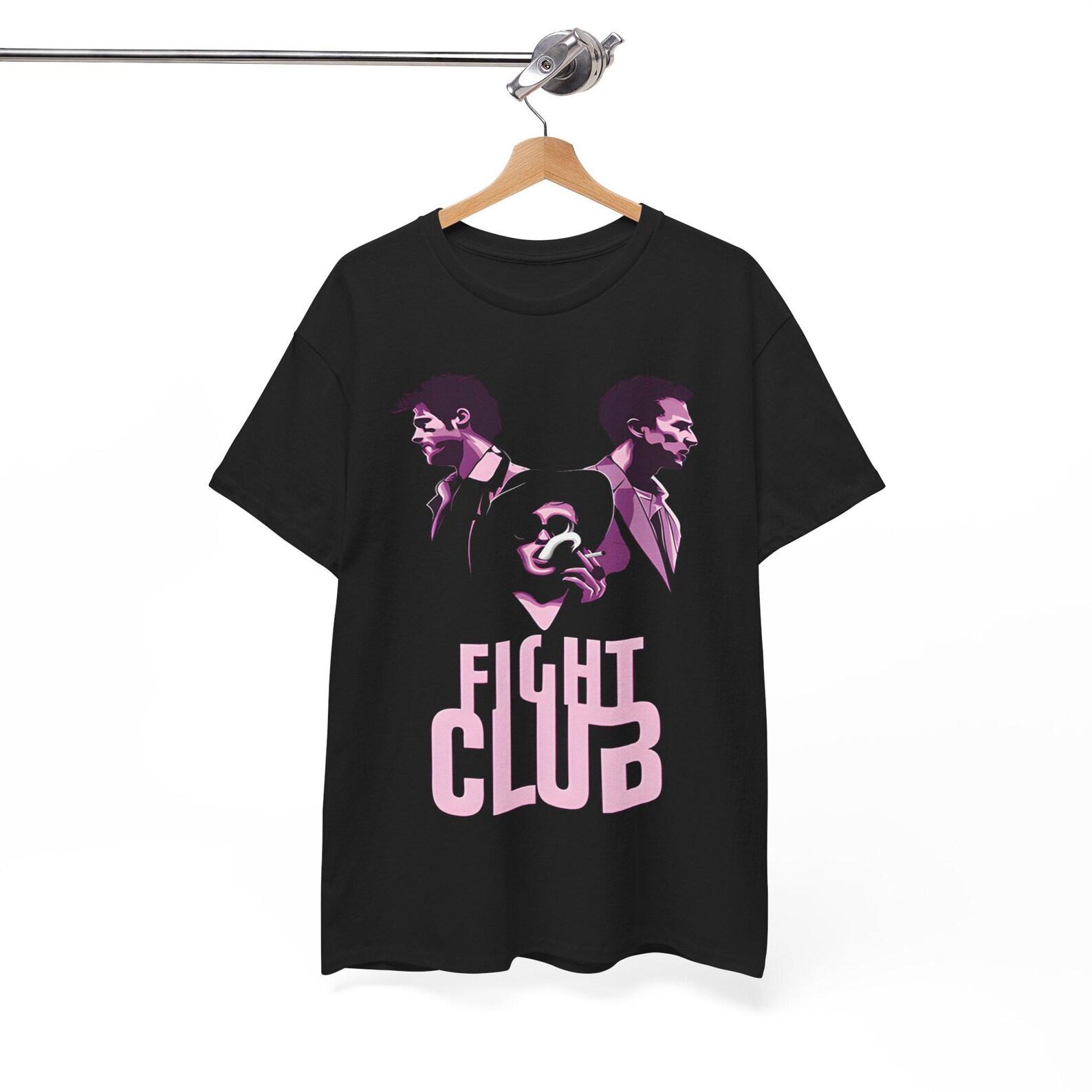 Fight Club 1999 Movie T-Shirt – Action Comedy Graphic Tee L