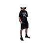 Jordan Varsity Jumpman Graphic Print Casual Crew Neck T-Shirt Kids Tops Black White FV2530-011