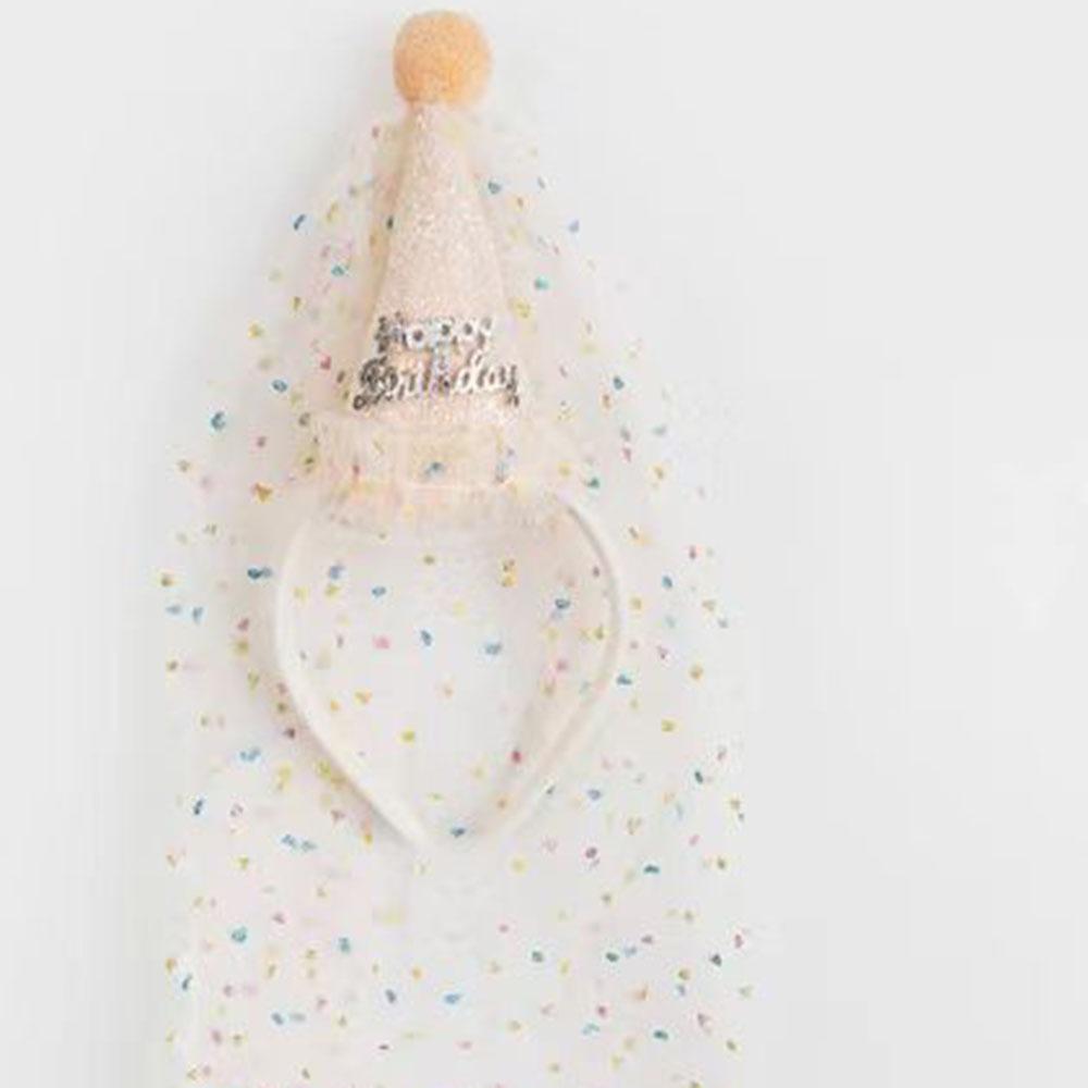 Happy Birthday Hair Decor Hair Accessories Korean Style Headband Girls Hair Hoop Birthday Hairband