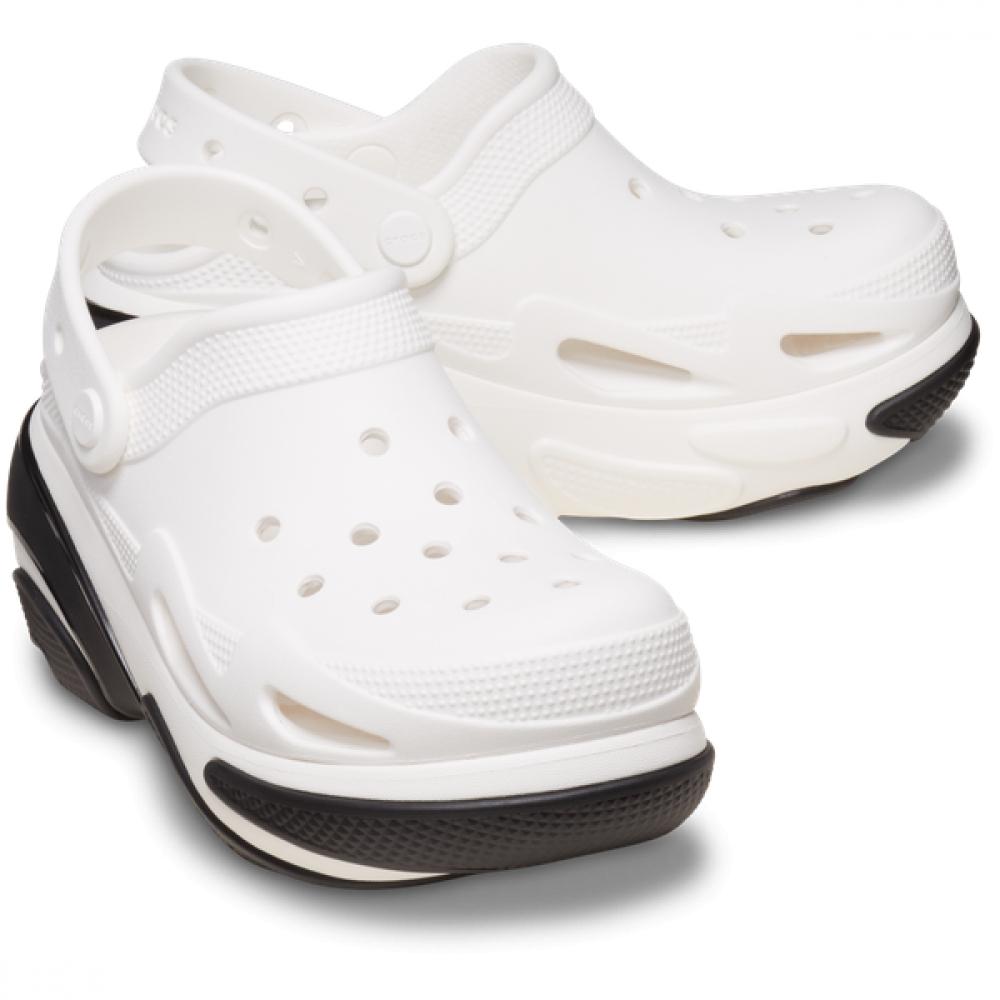 

Crocs Galleria Crocs Headquarters Public Bubble Crush Clog 210061 100 white/230