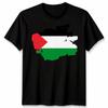 Torn Palestine Flag Palestinian Day Football Unisex Cotton TShirt Tee Top